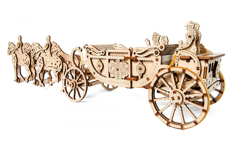 Ugears UG70050 Royal Carriage (Limited Edition) - 3