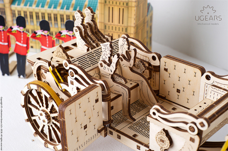 Ugears UG70050 Royal Carriage (Limited Edition) - 5