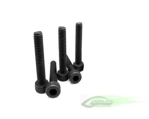 DIN 12.9 Socket Head Cap M4x25 (5pcs) - Goblin 630/700/770 [HC110-S]