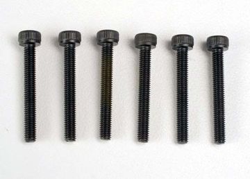 Traxxas 2556 Skruv M3x23mm Hög Insex (6)