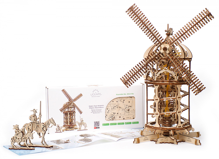 Ugears Tower Windmill - 5