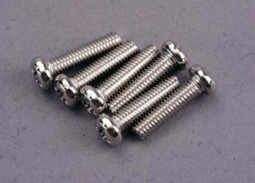Traxxas 2561 Skruv M3x12mm Rund (6)