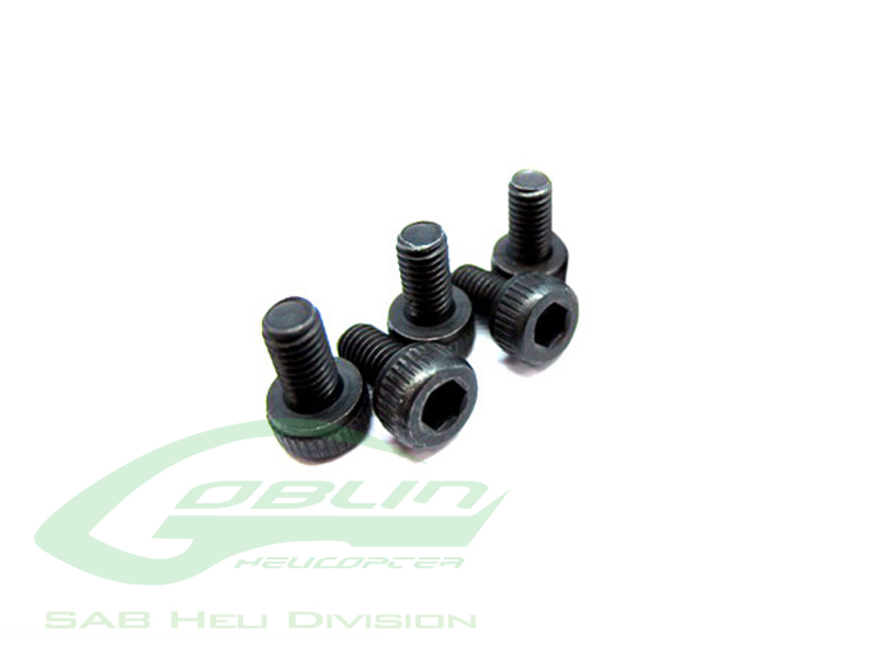 DIN 12.9 Socket Head Socket Cap M6x10 (5pcs) - Goblin 630/700/770 Competition [HC124-S]