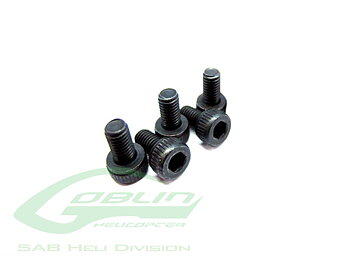 DIN 12.9 Socket Head Socket Cap M6x10 (5pcs) - Goblin 630/700/770 Competition [HC124-S]