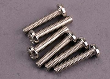Traxxas 2563 Skruv M3x15mm Rund (6)