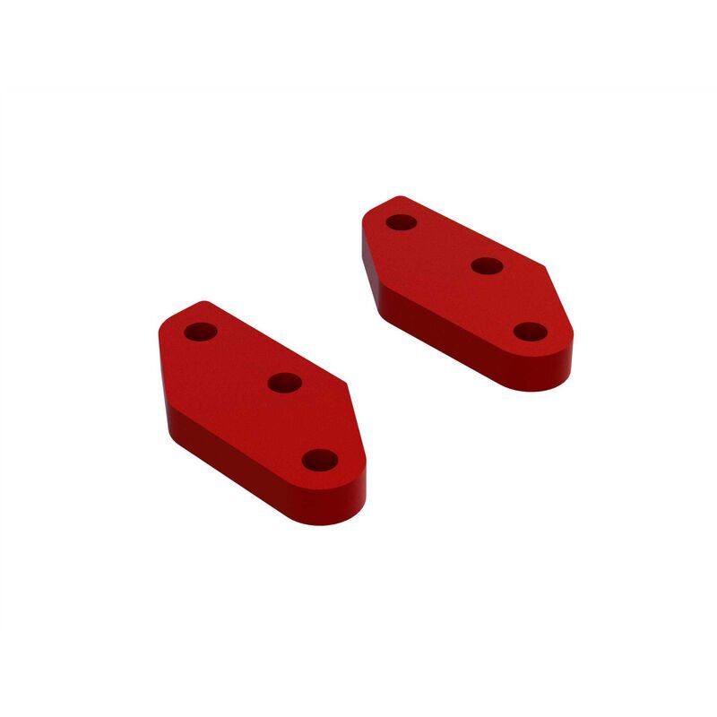 Arrma ARA340158 Aluminum Steering Plate A (Red) (2)