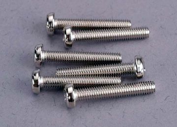 Traxxas 2565 Skruv M3x18mm Rund (6)