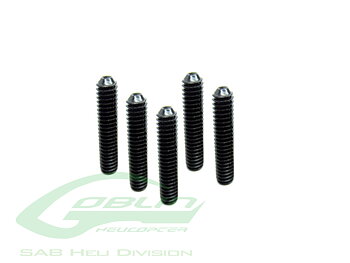 DIN 12.9 Cup Point Set Screws M2,5x15 - Goblin 500/630/700/770 [HC146-S]