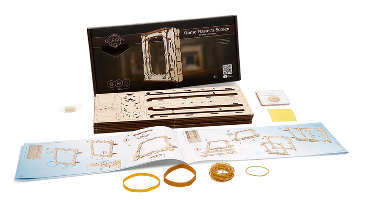 Ugears Game Master´s Screen - 3