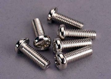 Screws M4x12mm Roundhead (6)