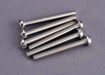 Screws M3x25mm Roundhead (6)