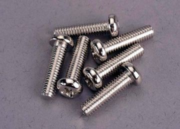Traxxas 2573 Skruv M4x15mm Rund (6)