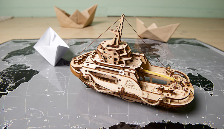 Ugears Tugboat - 6