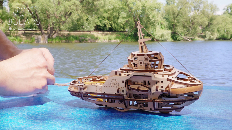 Ugears Tugboat - 8