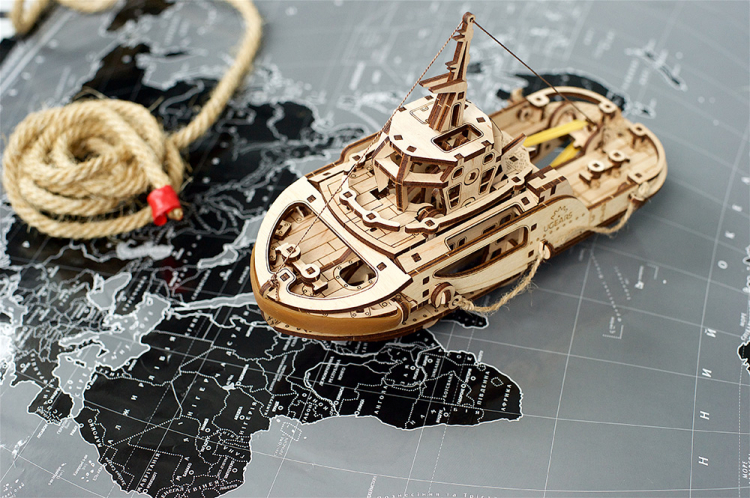 Ugears Tugboat - 7