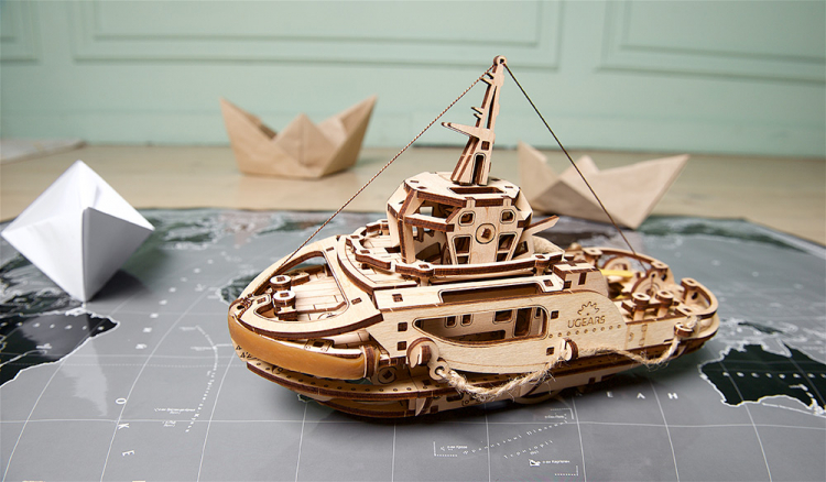 Ugears Tugboat - 5
