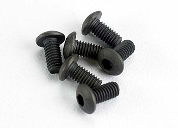 Traxxas 2575 Skruv M3x6mm Kullrig Insex (6)