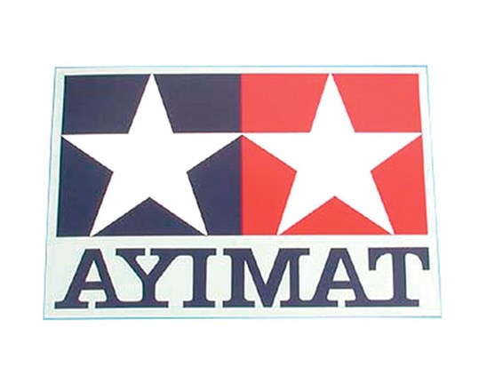 TAMIYA 66013 Tamiya Transparant Sticker 168x242MM
