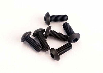Traxxas 2576 Skruv M3x8mm Kullrig Insex (6)