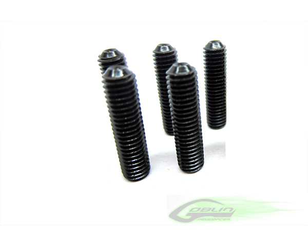 DIN 12.9 Cup Point Set Screws M5x20 - Goblin 630/700/770 (5pcs) [HC158-S]