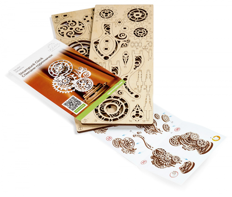 Ugears Steampunk Clock - 7