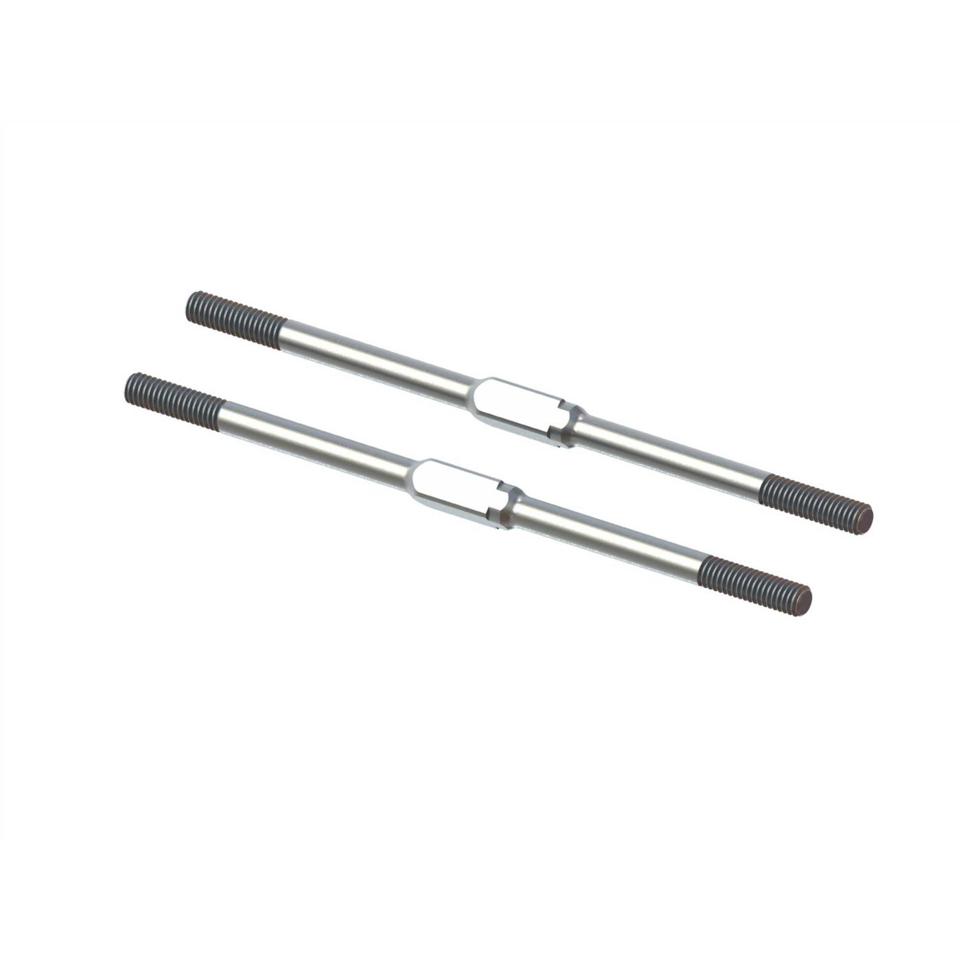 Arrma ARA340175 Steel Turnbuckle M4x95mm Silver (2)