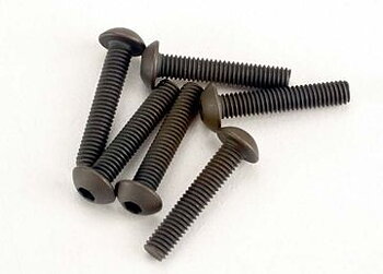 Traxxas 2579 Skruv M3x15mm Kullrig Insex (6)