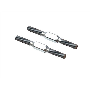 Arrma ARA340176 Steel Turnbuckle M4x45mm Silver (2)