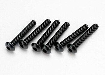 Traxxas 2583 Skruv M3x18mm Kullrig Insex (6)