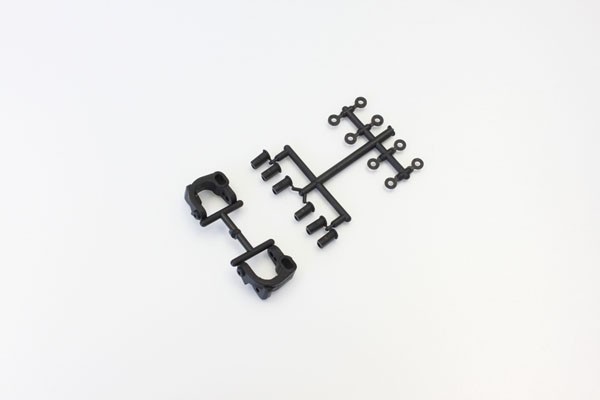 Kyosho UMW713 FRONT HUB CARRIER SET RB6-RB7 - CARBON COMPOSITE