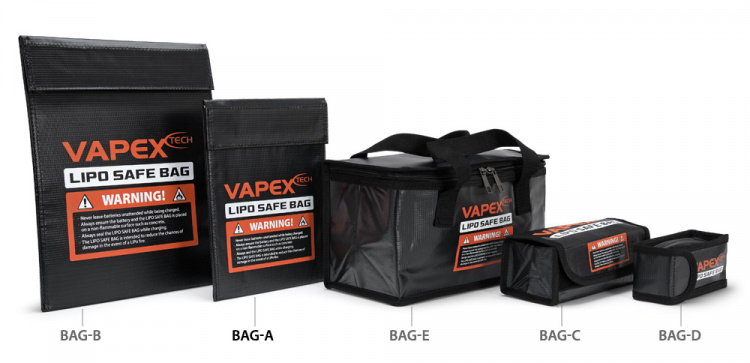 Vapex VPLIPOBAGA Laddpåse Li-Po 18 x 22cm - 6