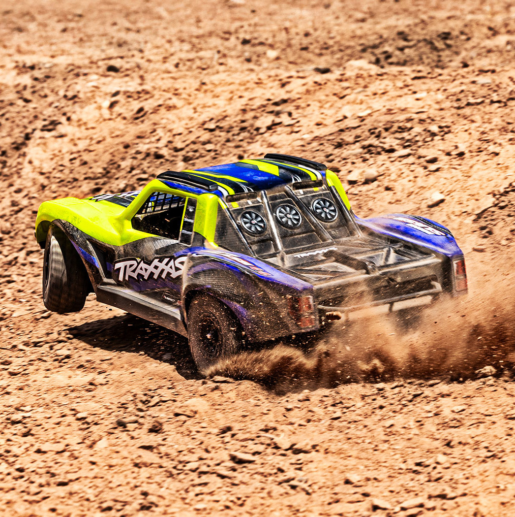 Traxxas Mini Slash 4x4 RTR TQ BL-2s Gul - USB-C Laddare / 2s LiPo - 20