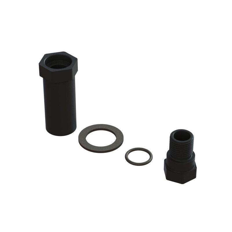 Arrma ARA340187 Aluminum Servo Saver Hub Set Black