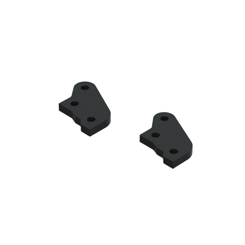 Arrma ARA340194 Aluminum Steering Plate B Black (2)
