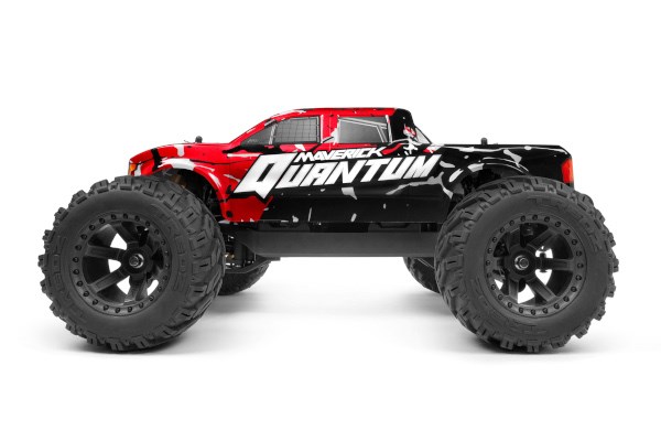 Maverick RC MV150190 Quantum MT Body (Red/Silver)