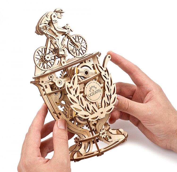 Ugears Automaton Cyklist - 10