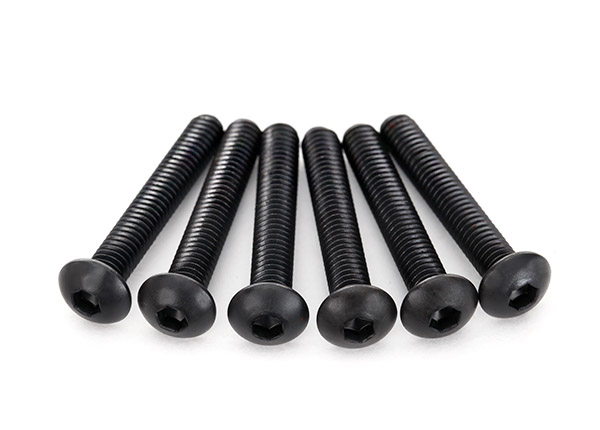 Traxxas 2596 Skruv M4x25mm Kullrig Insex (6)