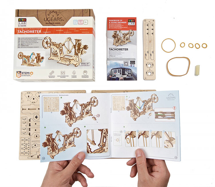 Ugears Tachometer STEM LAB - 3