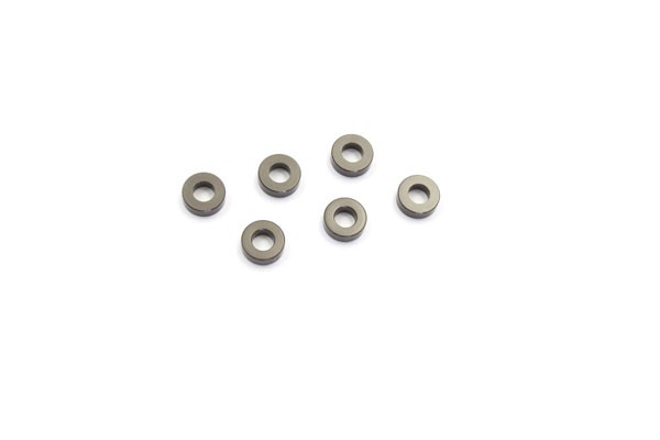 Kyosho W0142GM Anodized Washer 2mm (6) - Gun Metal