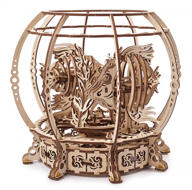 Ugears Mechanical Aquarium - 4