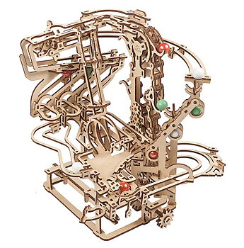 Ugears Marble Run Chain Hoist