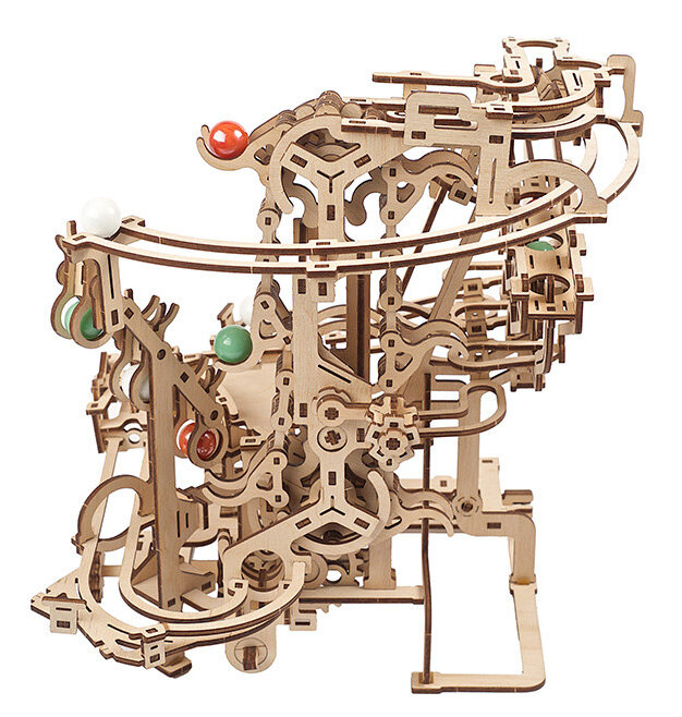 Ugears Marble Run Chain Hoist - 5