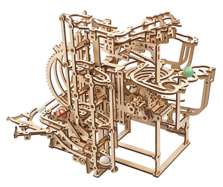 Ugears Marble Run Stepped Hoist - 2