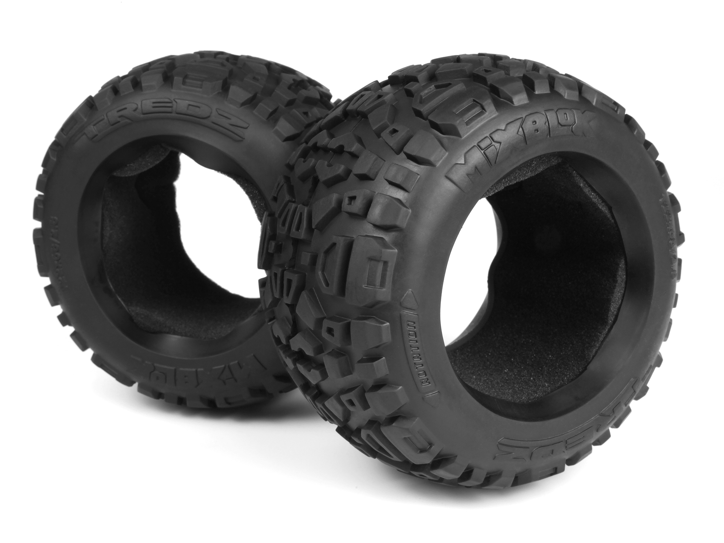 Maverick RC MV150396 Tredz MixBlok Tire (122x68/2.8in/2pcs)