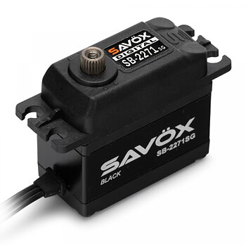 Savöx SAV-SB2271SGBE SB-2271SG Servo 20Kg 0,065s HV Brushless Black Edition 1/8T*