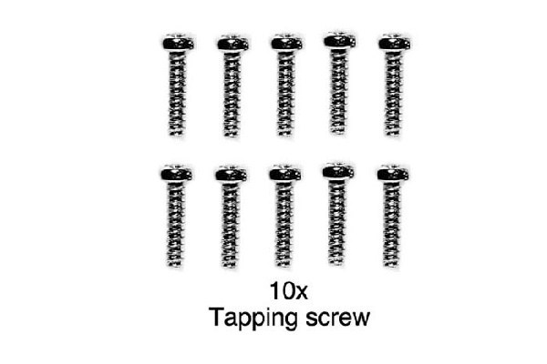 Tamyia 50573 SELVSKÆRENDE SKRUE 2X8 (10)