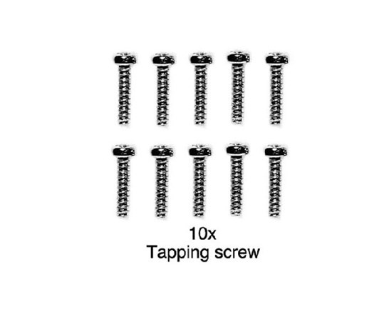 Tamyia 50573 SELVSKÆRENDE SKRUE 2X8 (10) - 2