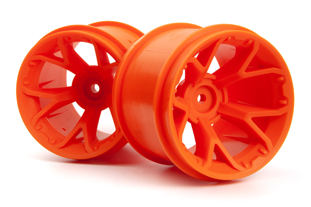Maverick RC MV150420 Quantum2 MT 2.8in Wheel (Orange/2pcs)