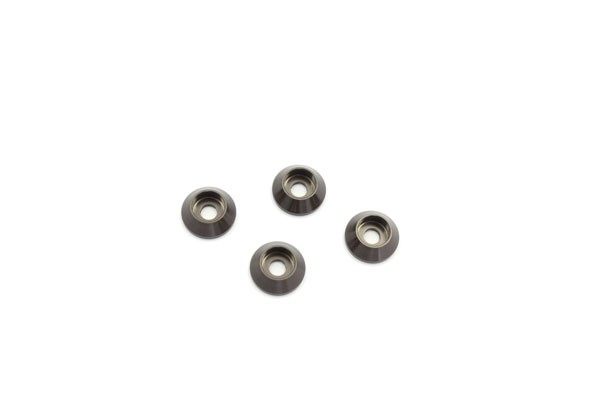 Kyosho W0148GM Head Washer 3mm Gun Metal (4)