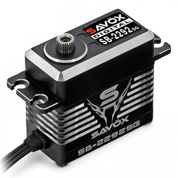 Savöx SAV-SB2292SG SB-2292SG Servo 50Kg 0.055s 8.4V Alu Brushless Ståldrev